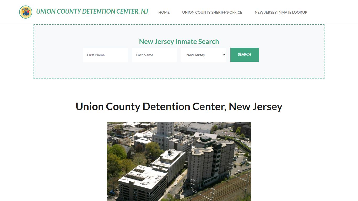 Union County Detention Center, NJ Inmate Roster, Offender Search